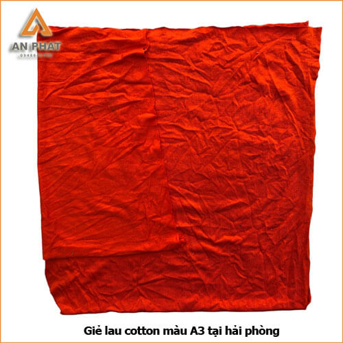 Vải lau cotton màu A3 giá rẻ, đóng bao 50kg
