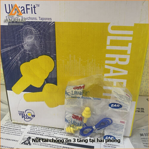 Hộp 100 cái nút tai chống ồn 3m