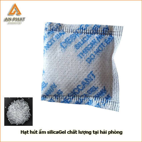 Hạt chống ẩm gói 5g màu xanh