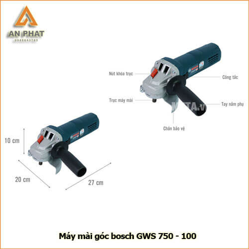 thông số kĩ thuật máy mài bosch