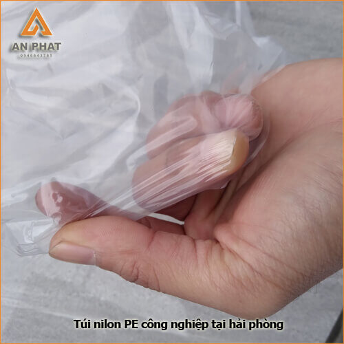 Túi nilon PE có độ nguyên sinh cao, dẻo dai, chịu lực tốt